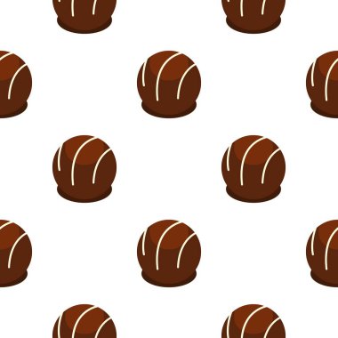 Çikolata şeker desen sorunsuz