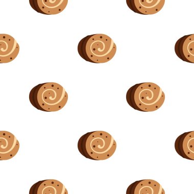 Tatlı, krem roll desen sorunsuz