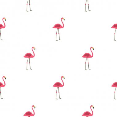 Pembe flamingo desen sorunsuz