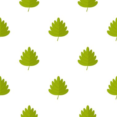 Yeşil alıç yaprağı deseni sorunsuz