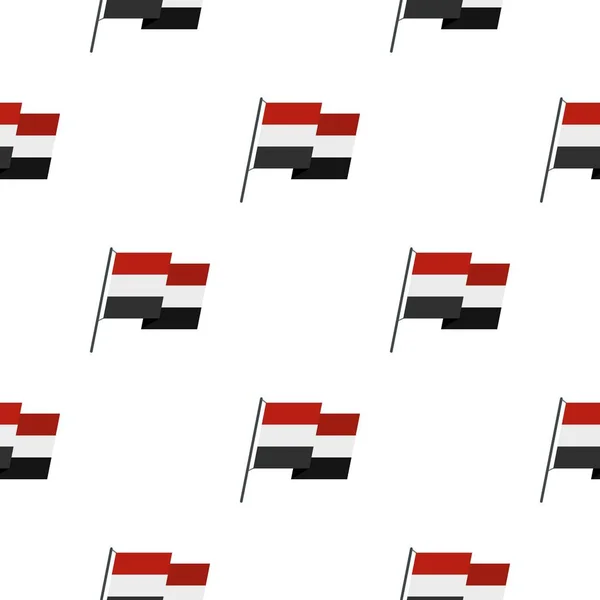 Egyptian wavy flag pattern seamless — Stock Vector