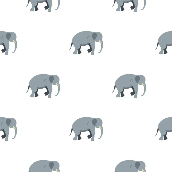 无缝大象图案 — 图库矢量图片