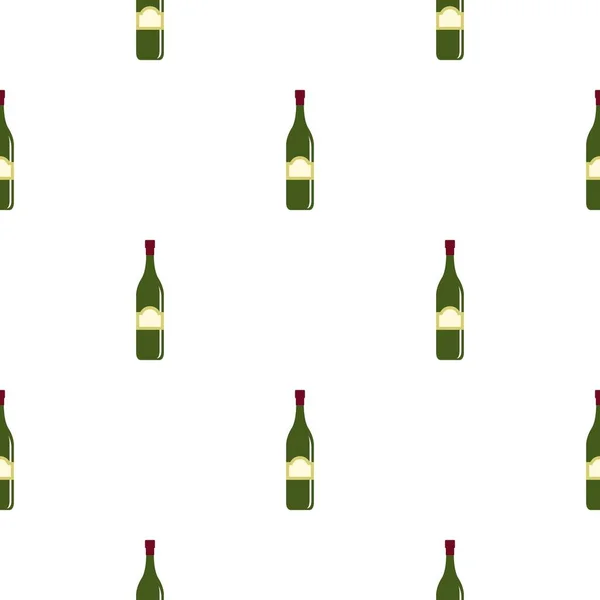 One bottle pattern seamless — Stock Vector