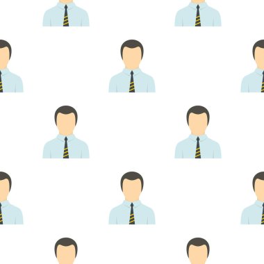 Kullanıcı kalıbı düz olarak iş elbiseli adam