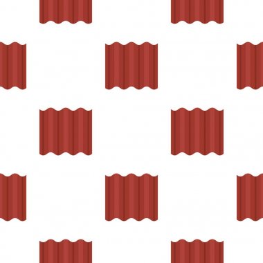 Renkli goffered sac çatı desen düz için