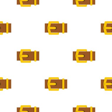 Sarı metal kemer tokası desen düz