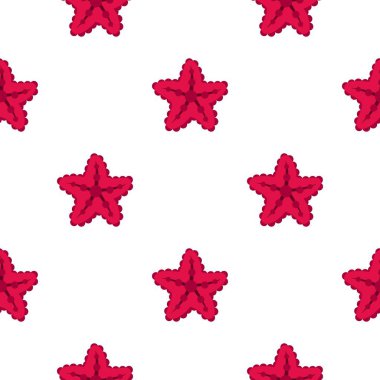 Deniz yıldızı desen düz