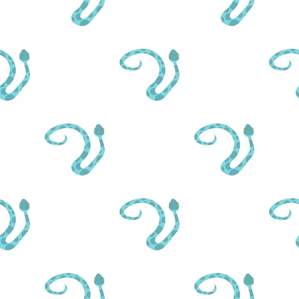 Light blue spotted snake pattern flat