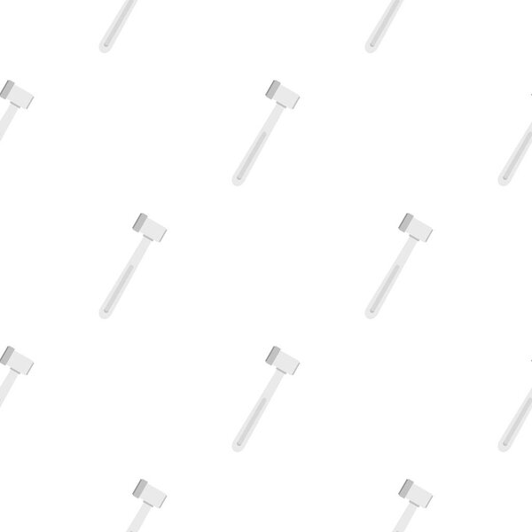 Medical hammer pattern flat