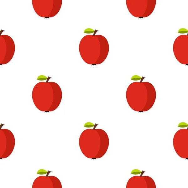 Modèle de pomme plat — Image vectorielle