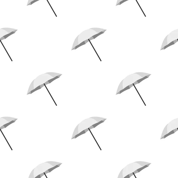 Umbrella pattern flat — Stock Vector