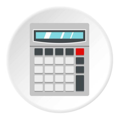 Hesap makinesi simge daire