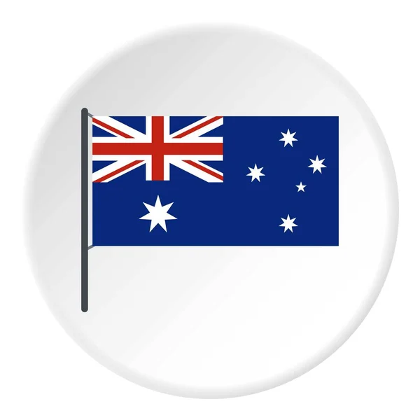 Círculo ícone Austrália — Vetor de Stock