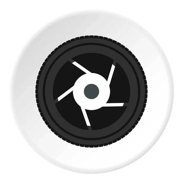 Objective icon circle — Stock Vector