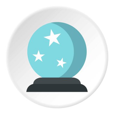 Kristal küre simgesi daire