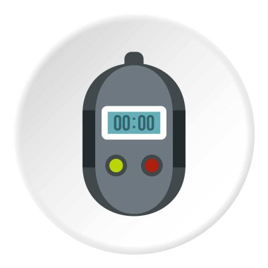 Kronometre simgesi daire