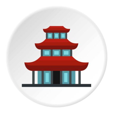 Budist tapınağı kutsal kişilerin resmi daire