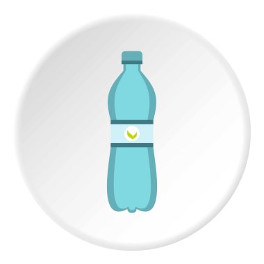 Mavi şişe su kutsal kişilerin resmi daire