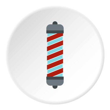 Saç kıvırıcı simgesini daire