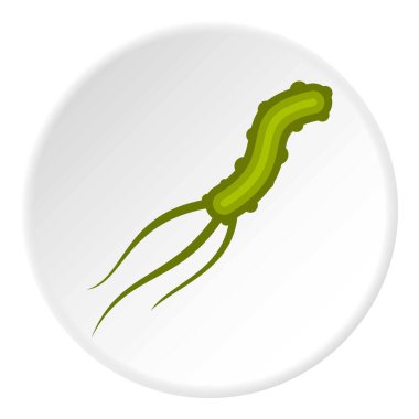 Tehlikeli virüs simgesini daire