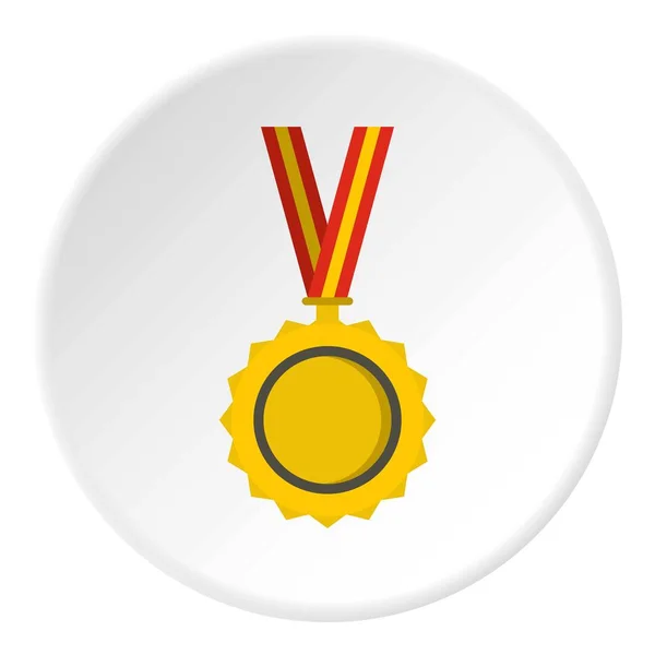 Medalla icono círculo — Vector de stock