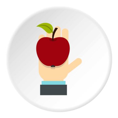 Apple el simgesini daire