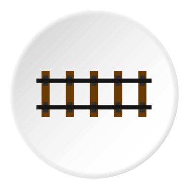 Demiryolu simgesini daire