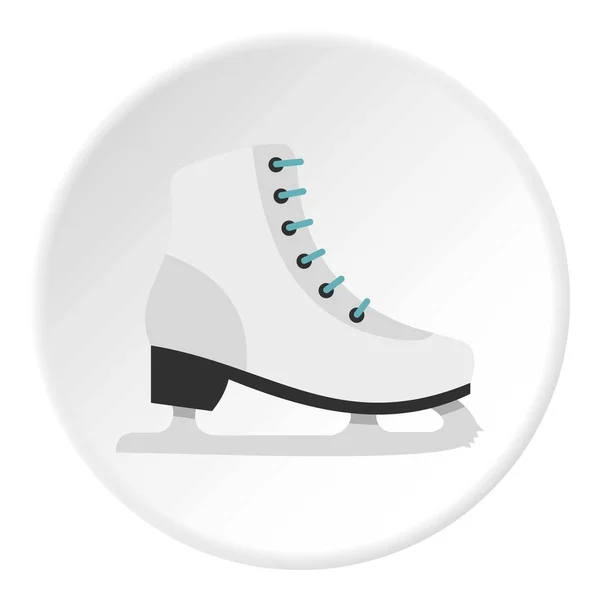 Cercle icône de patins — Image vectorielle