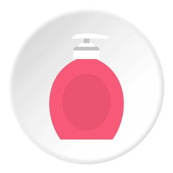 Jabón líquido icono círculo — Archivo Imágenes Vectoriales