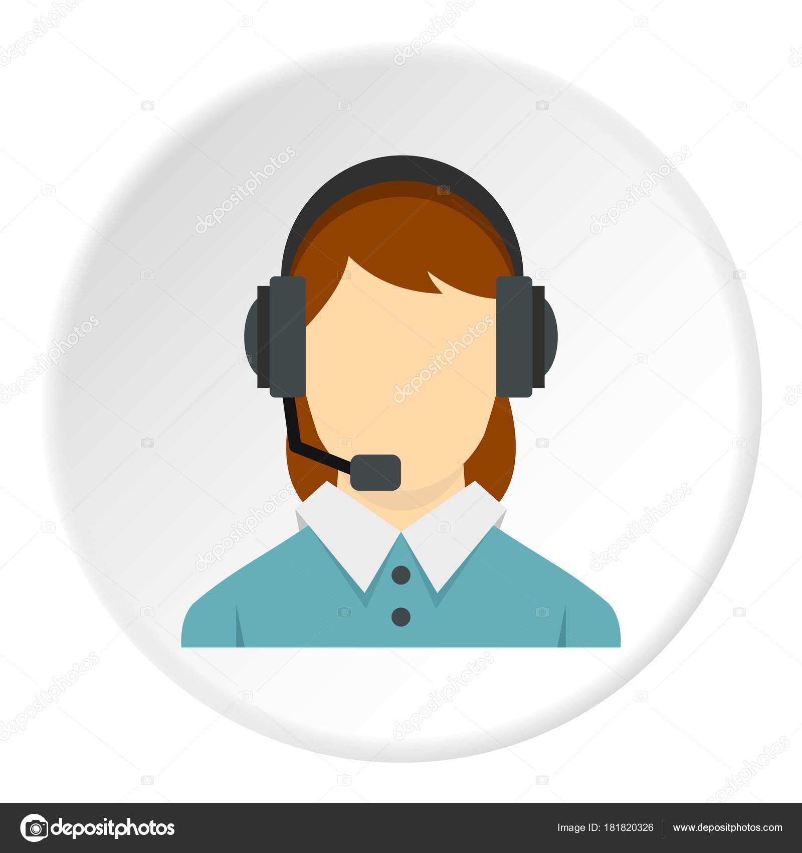 Phone operator headset clearance