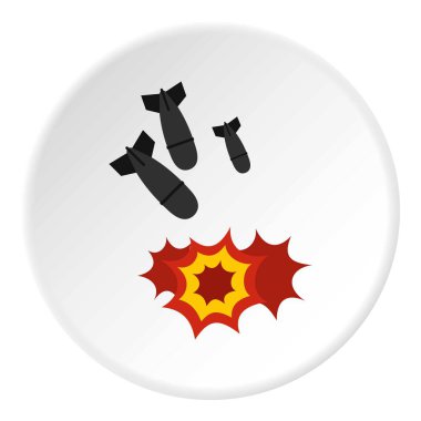 Bomba simgesini daire