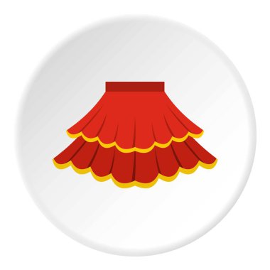 Etek simgesini daire