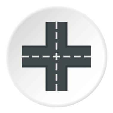 Geçiş yol simgesi daire