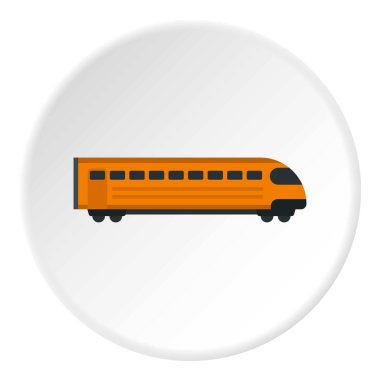 Tren simgesini daire