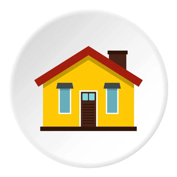 Cercle icône maison — Image vectorielle