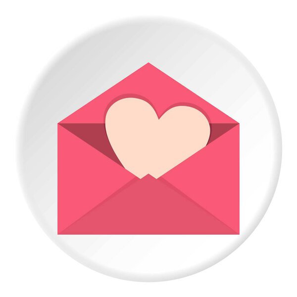 Розовая эмаль с кружком иконы Валентина
