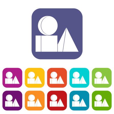 Tuğla Simgeler kutusunu düz ayarla