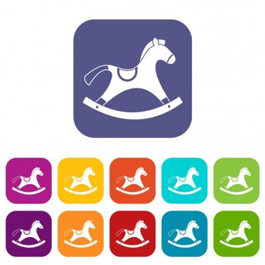 Sallanan at simgeleri düz ayarlamak