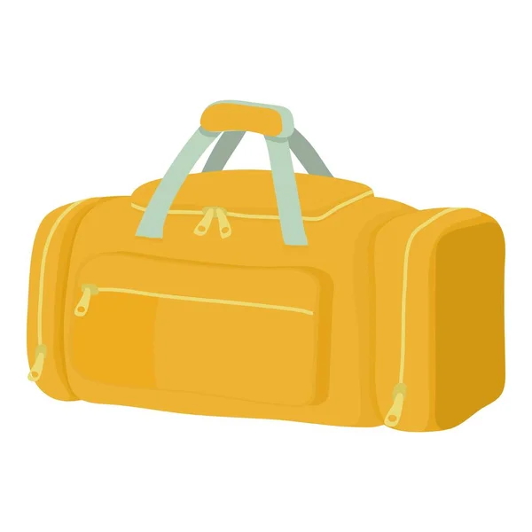 Tenisový bag ikona, kreslený styl — Stockový vektor