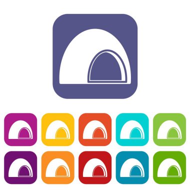 Sufle simgeleri düz ayarlamak