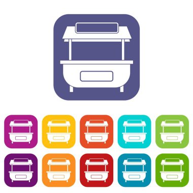 Gölgelik simgeleri ile boş sayacı düz ayarlamak