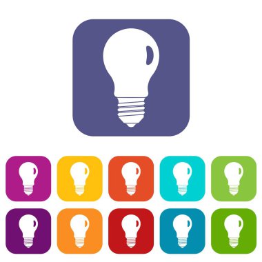 Lamba simgeleri düz ayarlamak