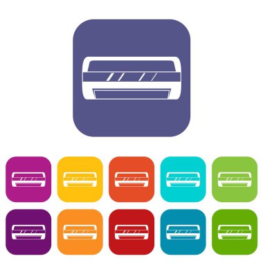 Split sistem kutsal kişilerin resmi Merkezi Klima düz ayarla