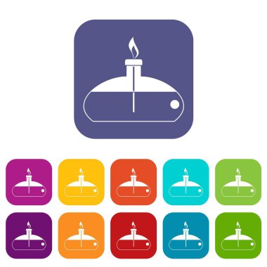 Spiritlamp simgeleri düz ayarlamak