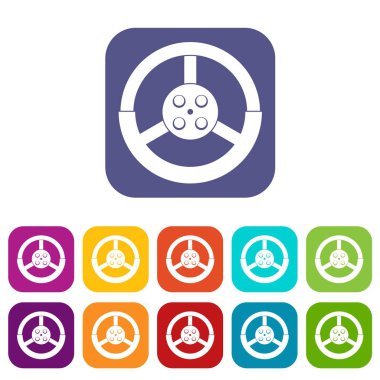 Direksiyon simidi simgeleri düz ayarlamak