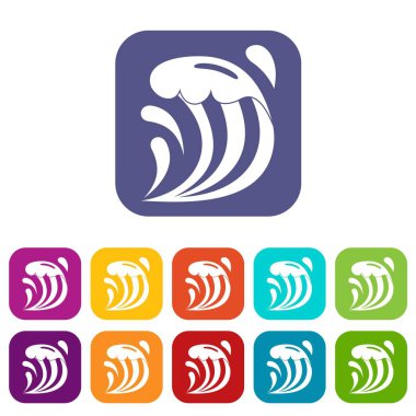 Dalga simgeleri düz ayarlamak