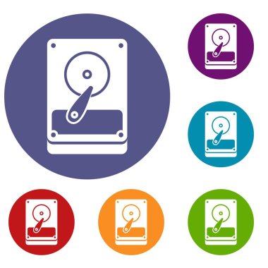HDD Icons set