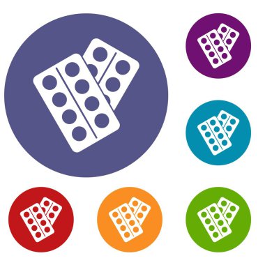 Hap paketi Icons set