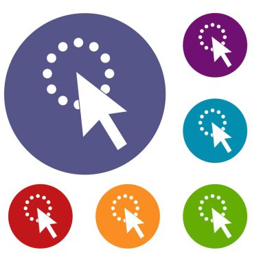 Simgeler ayarla'yı tıklatın