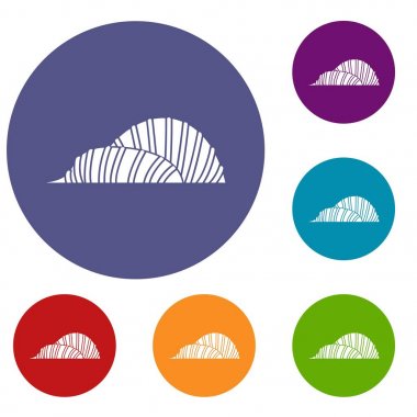 Bulut ormanı ve çiçek kubbe, Singapur Icons set